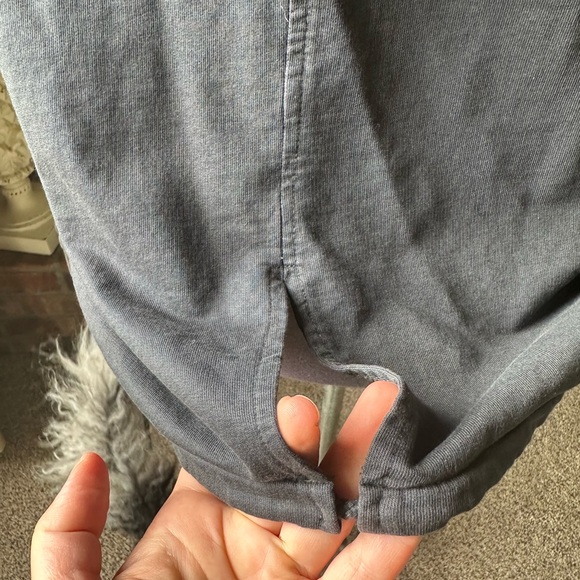 Gauze Hoodie Jacket with Tie Front Shacket Top Layer Olive + Oak Lightwe… - Picture 6 of 10